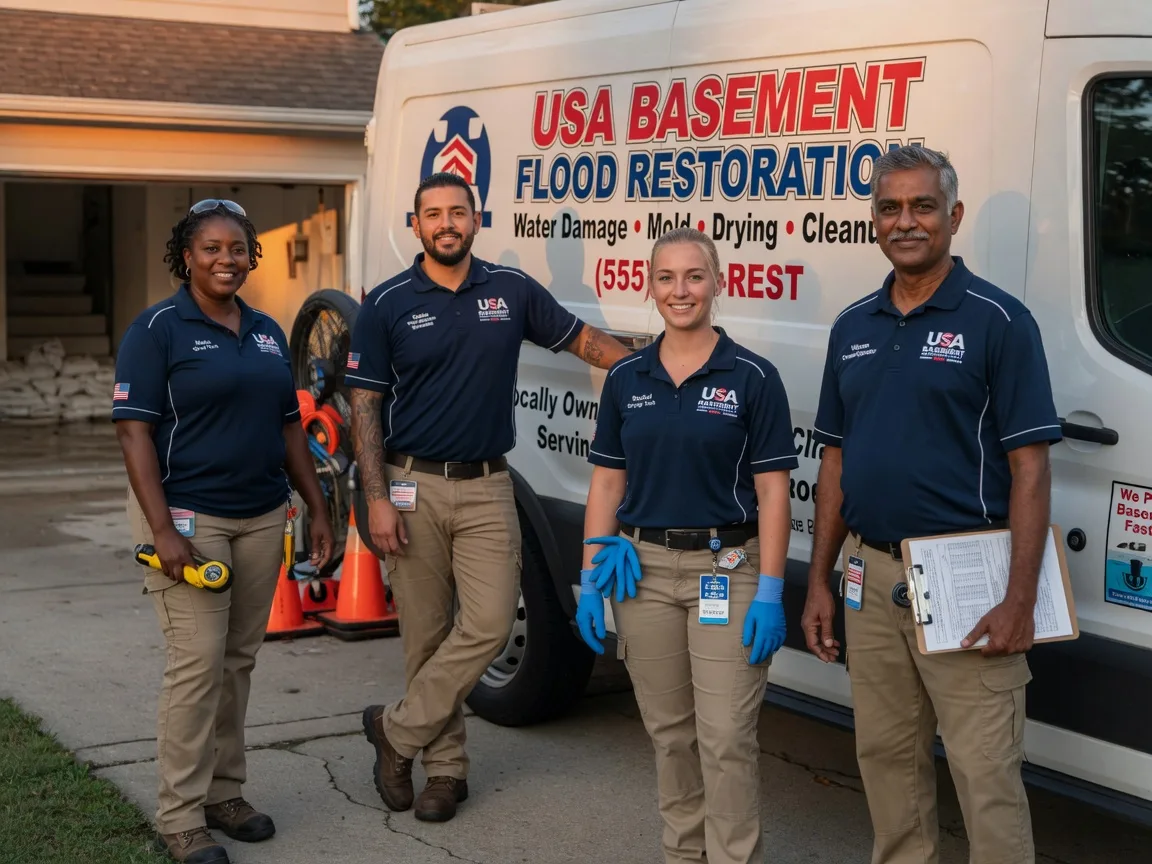 Basement Flood Cleanup company in Fremont, MI